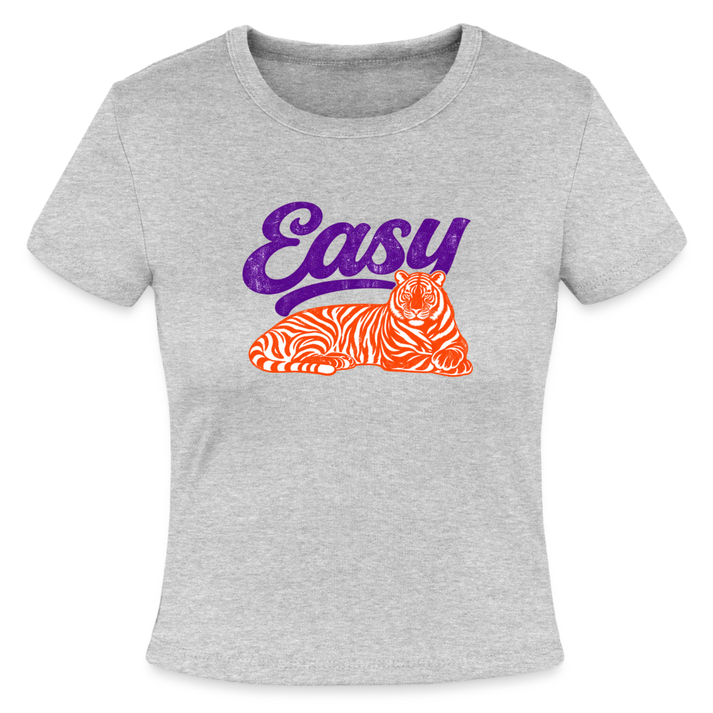 Clemson Easy Tiger - heather gray