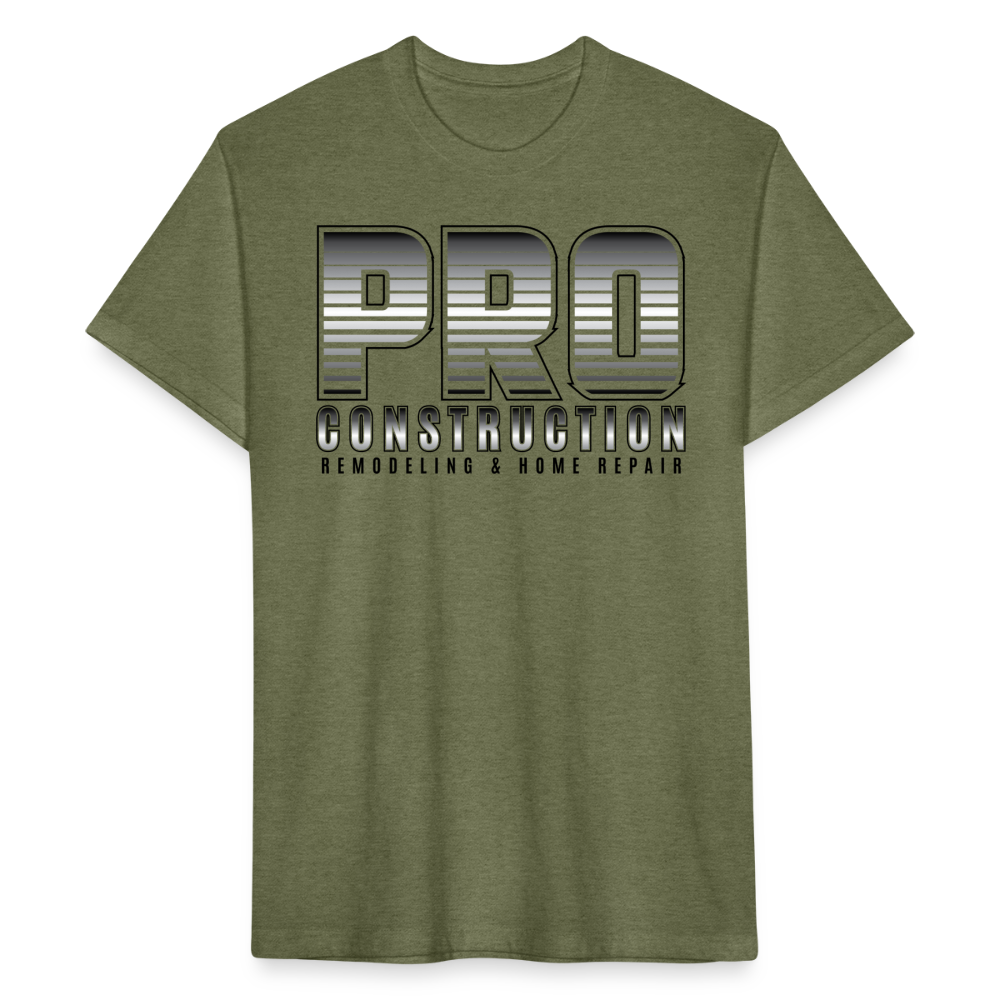 pro construction • model 3 (front only) - heather military green