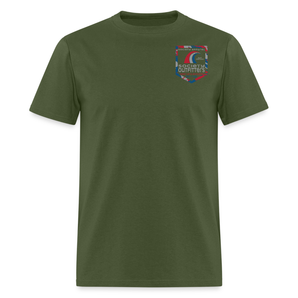 society outfitters • gear up rwb camo (100% cotton) - military green