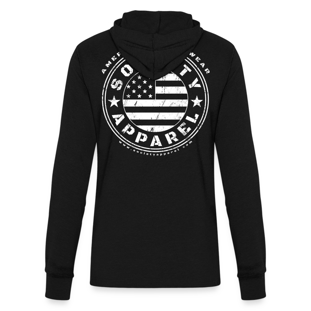 Unisex Long Sleeve Hoodie Shirt - black