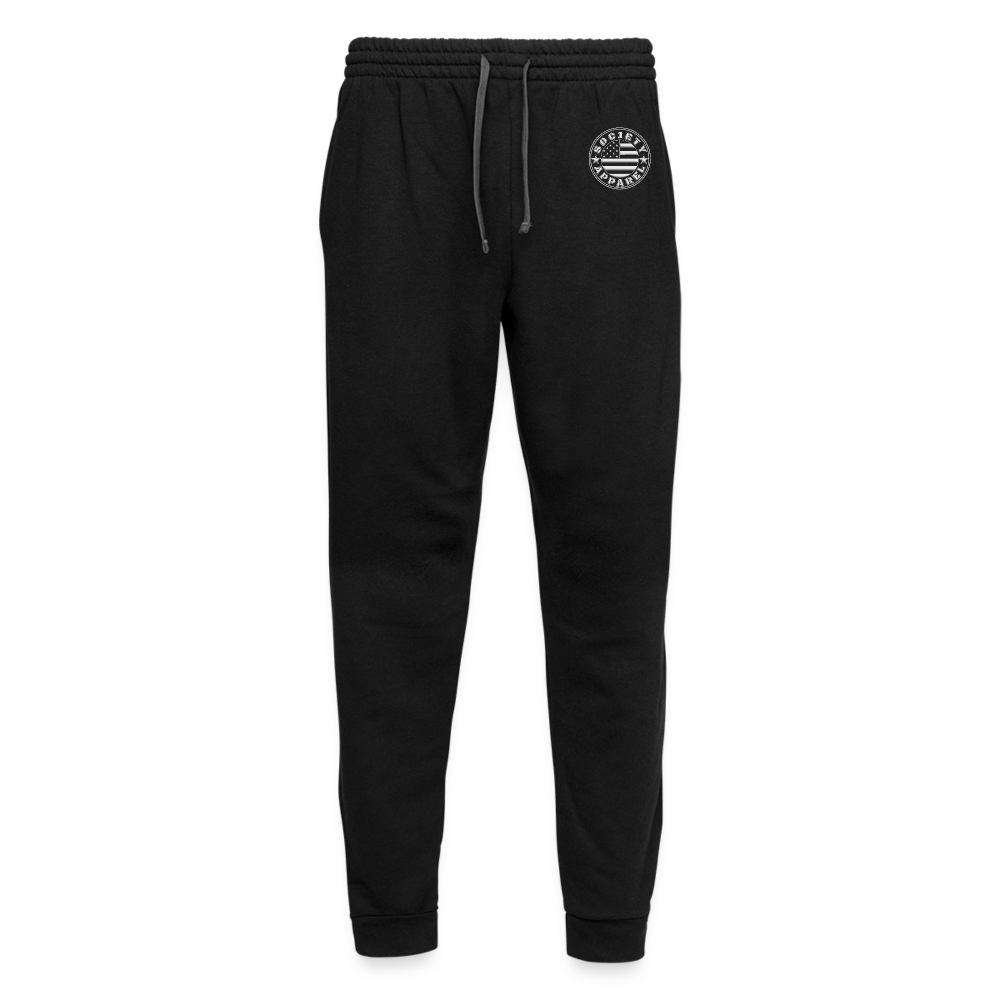 badge joggers - black/asphalt