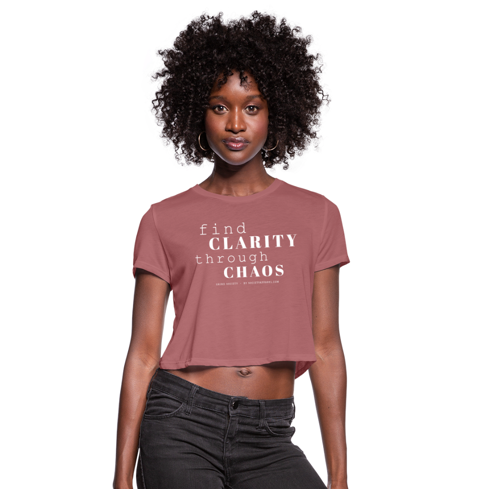 grind society - clarity crop - mauve
