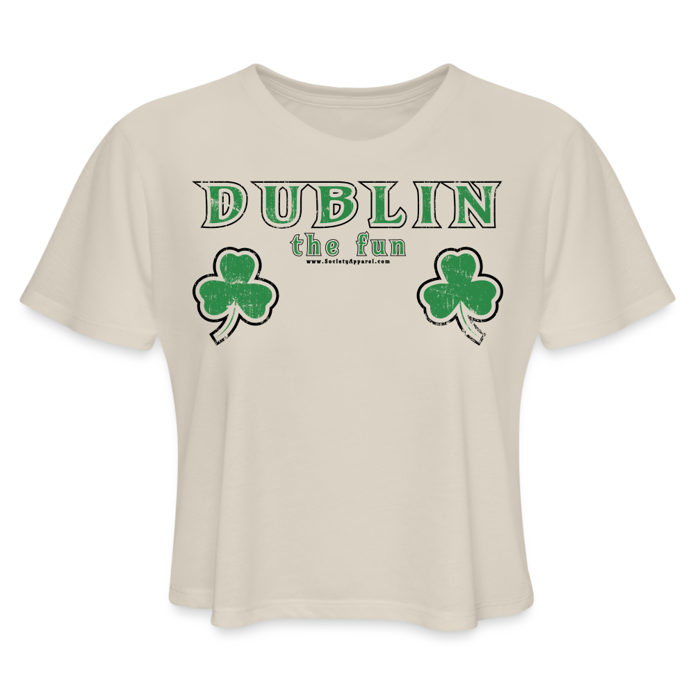 st patty's day • dublin the fun (white) - dust