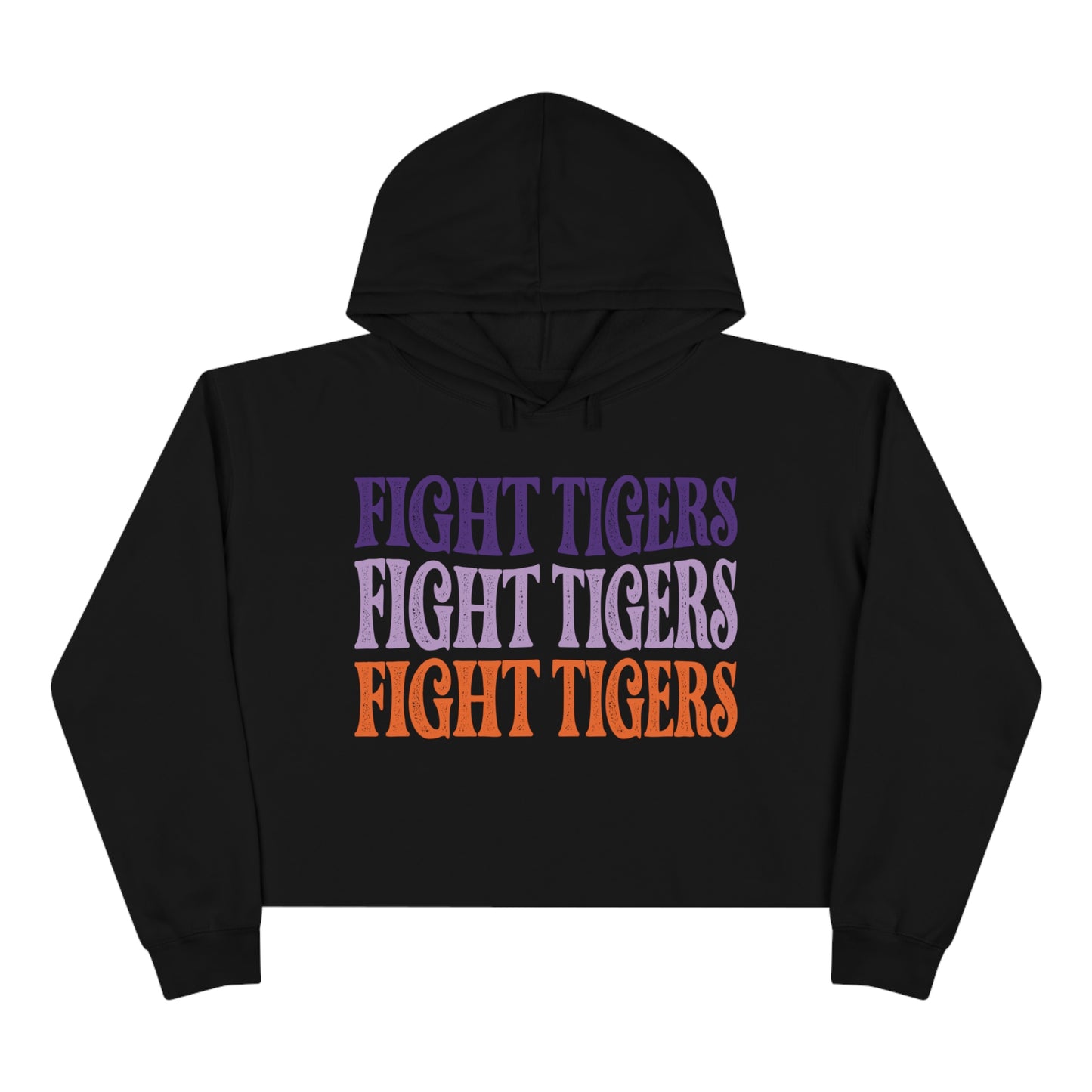 clemson • fight tigers crop hoodie