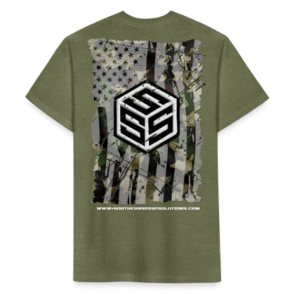 SSS • CAMO FLAG - heather military green