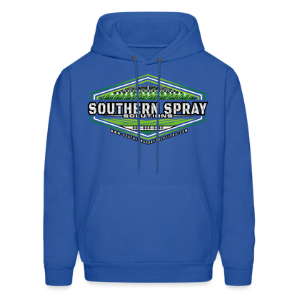 sss • grass logo hoodie - royal blue