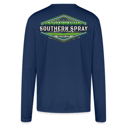 sss • long sleeve sun shirt - navy