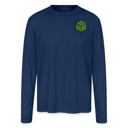sss • long sleeve sun shirt - navy