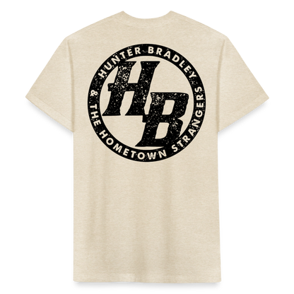 HB Original T-Shirt | Black Logo - heather cream