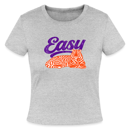 Clemson Easy Tiger - heather gray