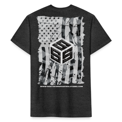 SSS • FLAG BACK - heather black