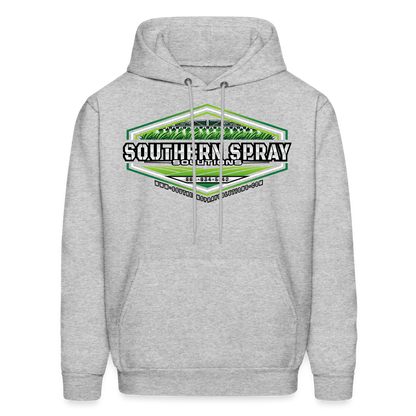 sss • grass logo hoodie - heather gray