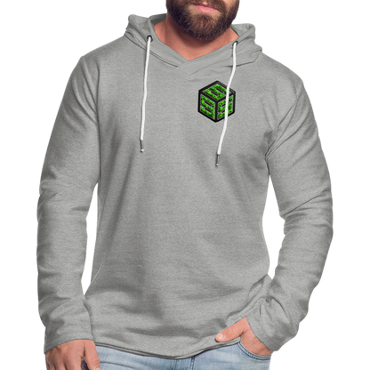 sss - lightweight terry hoodie - heather gray