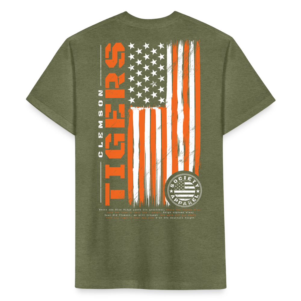 clemson • new byog - heather military green