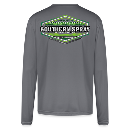 sss • long sleeve sun shirt - gray