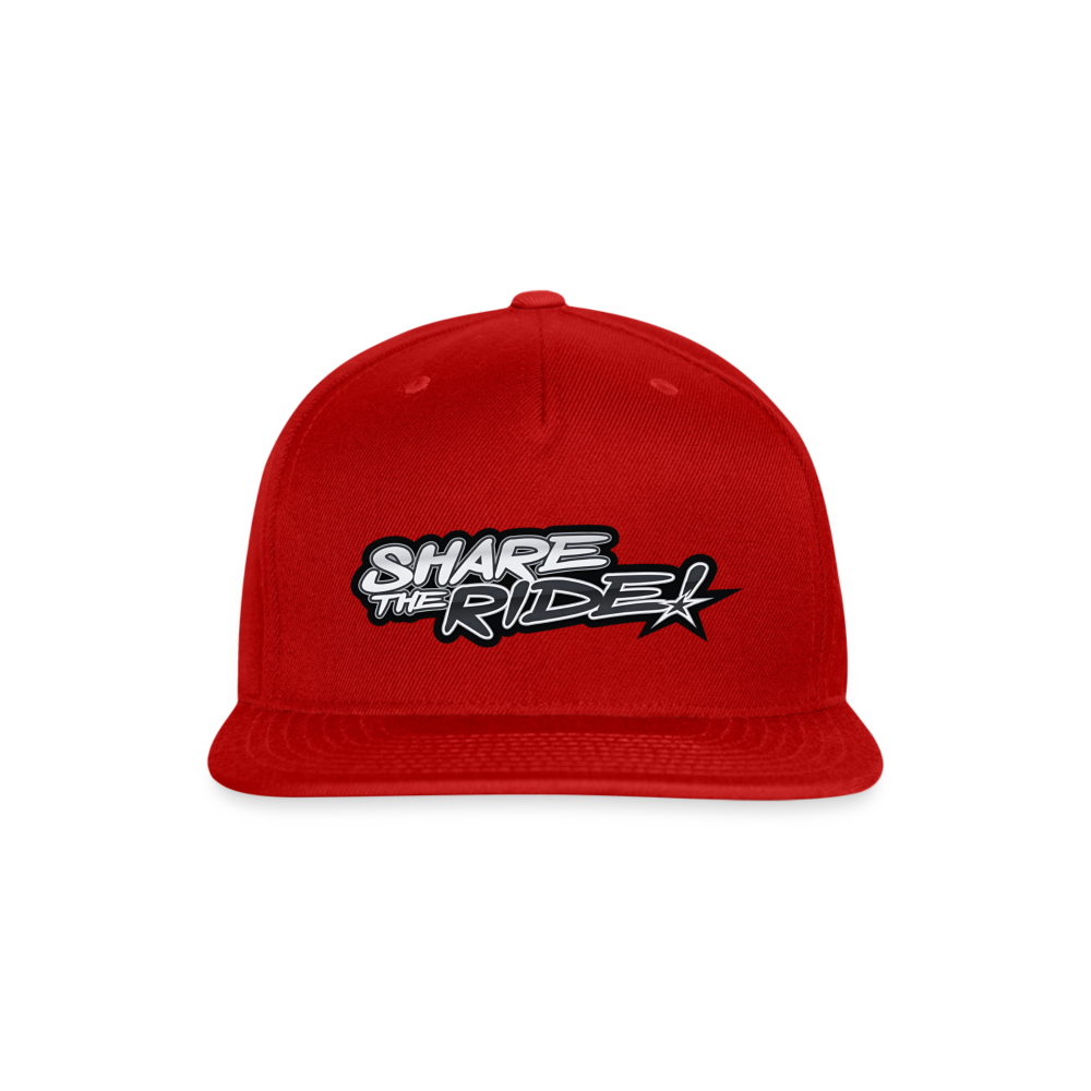 Fitted Cotton/Poly T-Shirt by Next Level - red