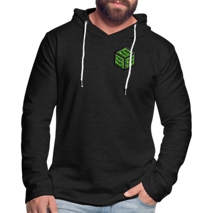 sss - lightweight terry hoodie - charcoal grey