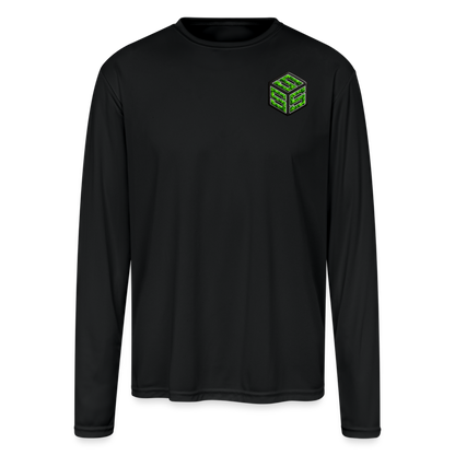 sss • long sleeve sun shirt - black