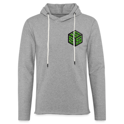 sss - lightweight terry hoodie - heather gray