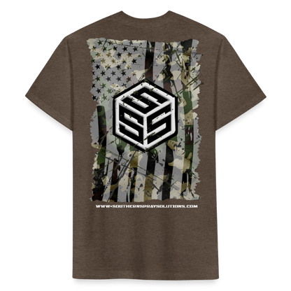 SSS • CAMO FLAG - heather espresso
