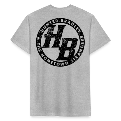 HB Original T-Shirt | Black Logo - heather gray