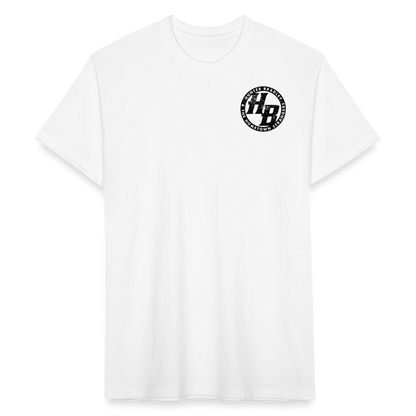 HB Original T-Shirt | Black Logo - white