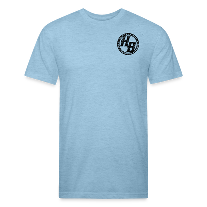 HB Original T-Shirt | Black Logo - heather blue