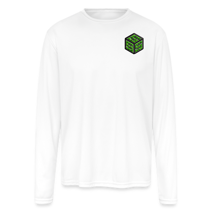 sss • long sleeve sun shirt - white