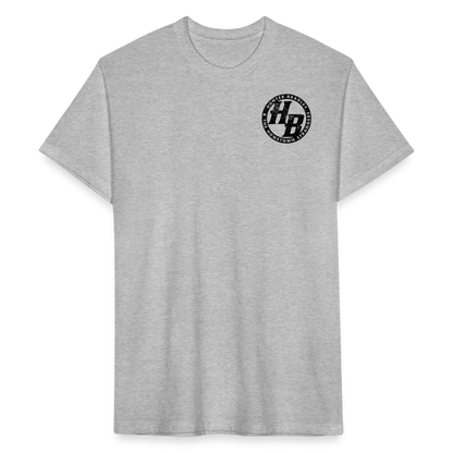 HB Original T-Shirt | Black Logo - heather gray