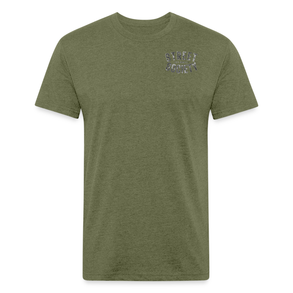 street society • clarity through chaos - heather military green