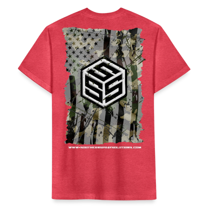 SSS • CAMO FLAG - heather red