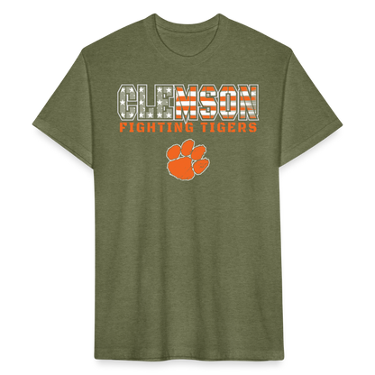 clemson • fighting tigers - heather military green