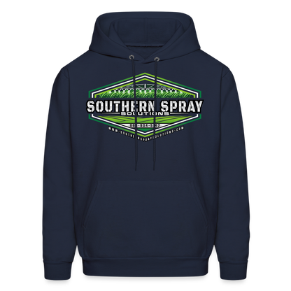 sss • grass logo hoodie - navy