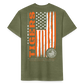 clemson • fighting tigers - heather military green