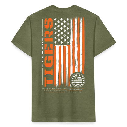 clemson • fighting tigers - heather military green