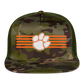 clemson • stripes flat bill - MultiCam\green