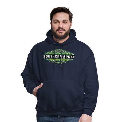sss • grass logo hoodie - navy