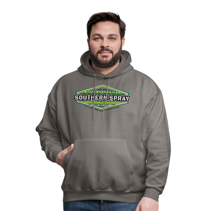 sss • grass logo hoodie - asphalt gray
