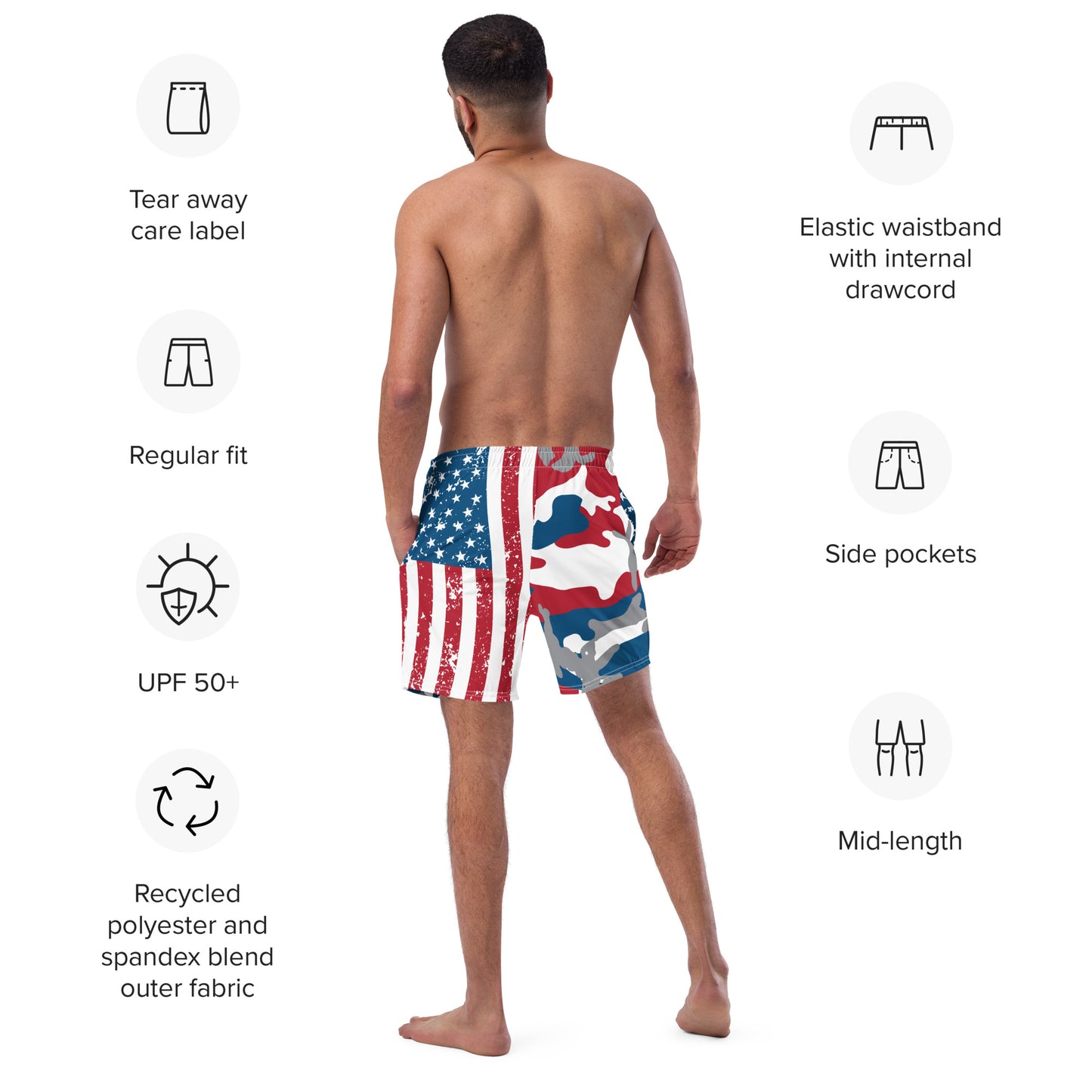 Men's swim trunks