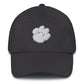 yupoong dad hat (white paw - center)