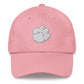 yupoong dad hat (white paw - center)