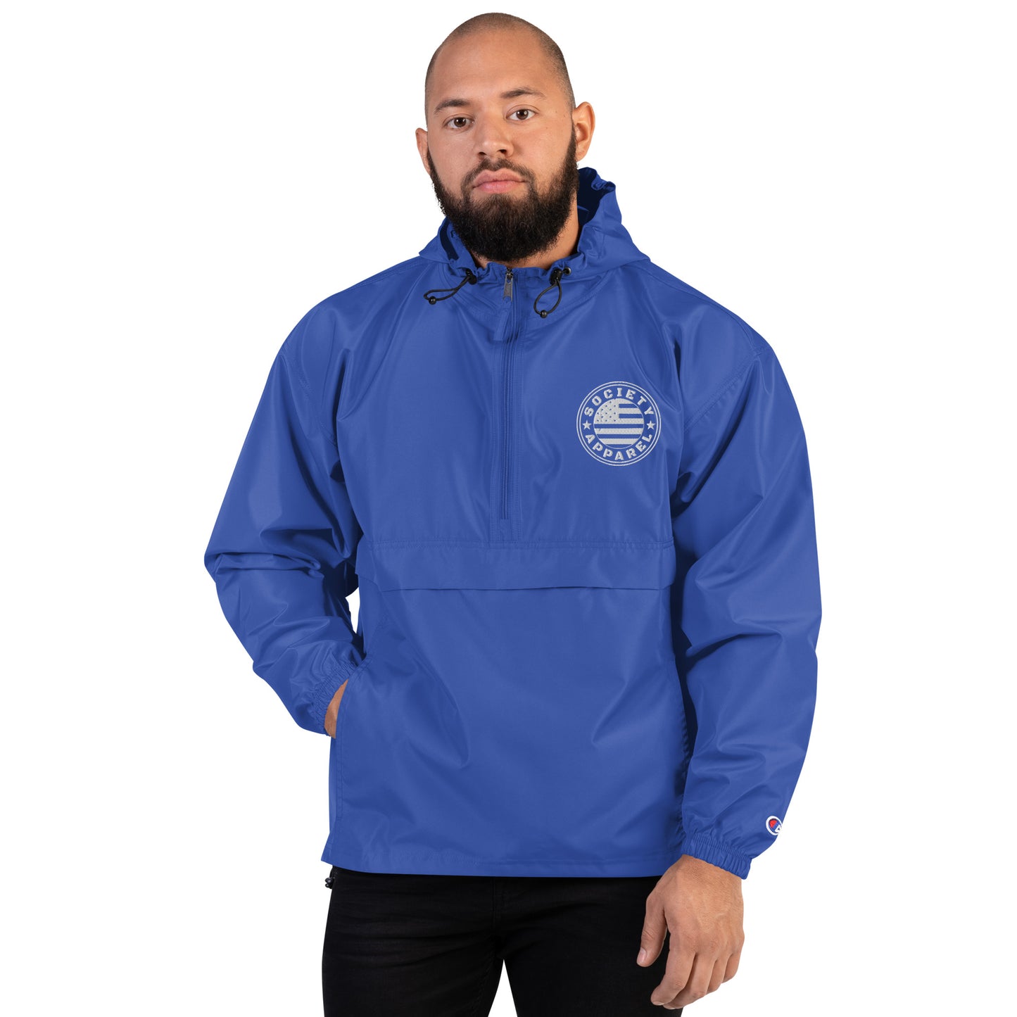 society essentials • champion packable jacket