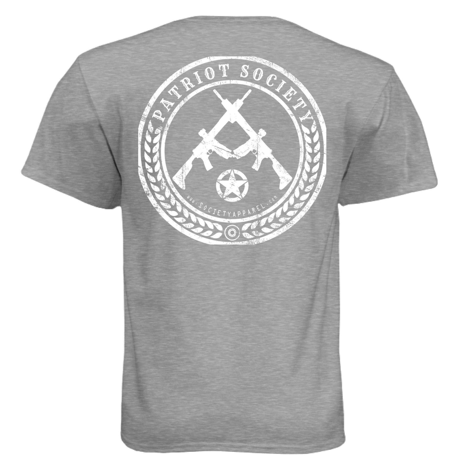 Dark Heather Grey (60/40) - BACK