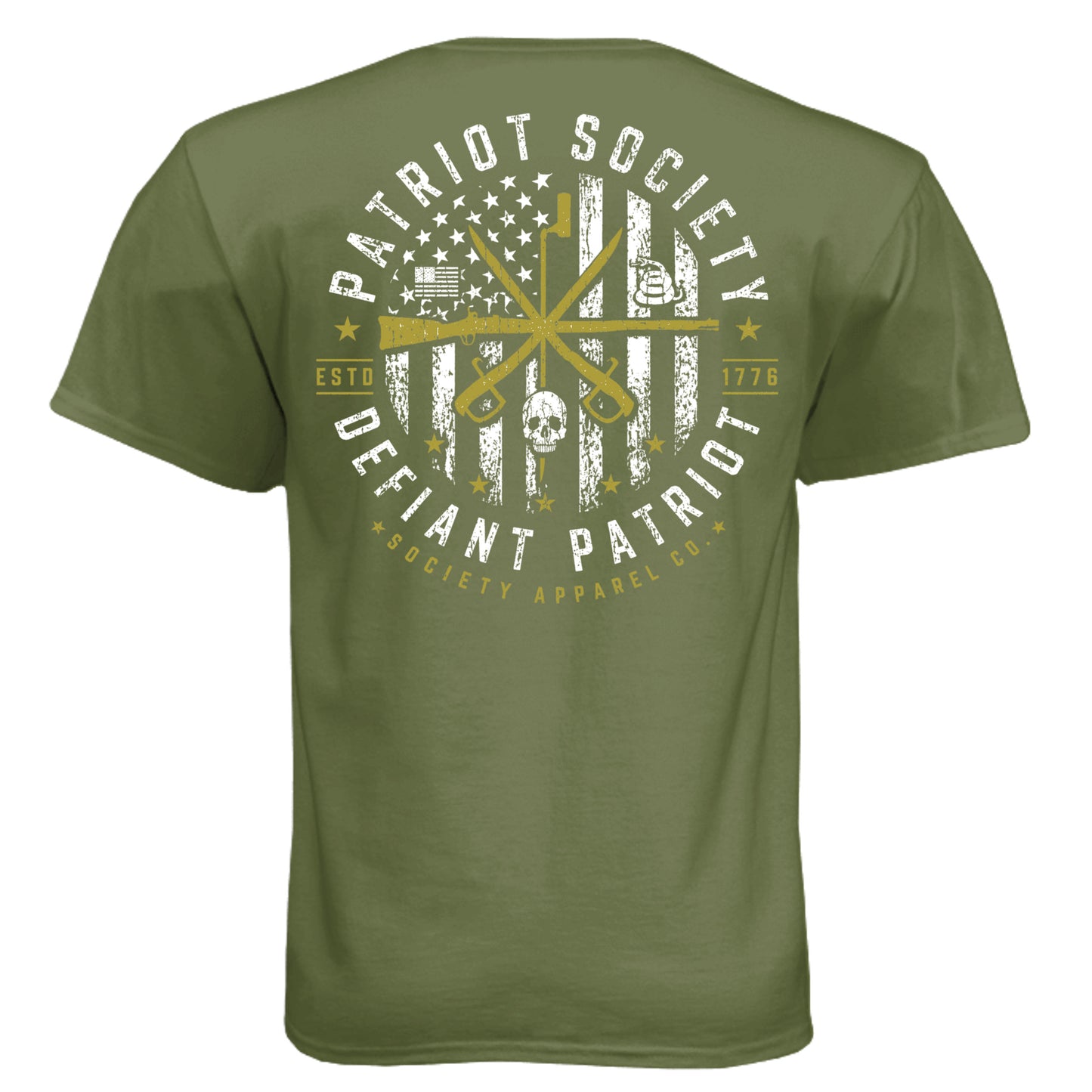 Military Green - N6210 - BACK