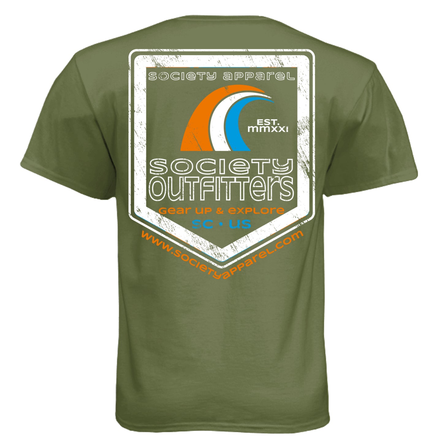 Military Green - N6210 - BACK