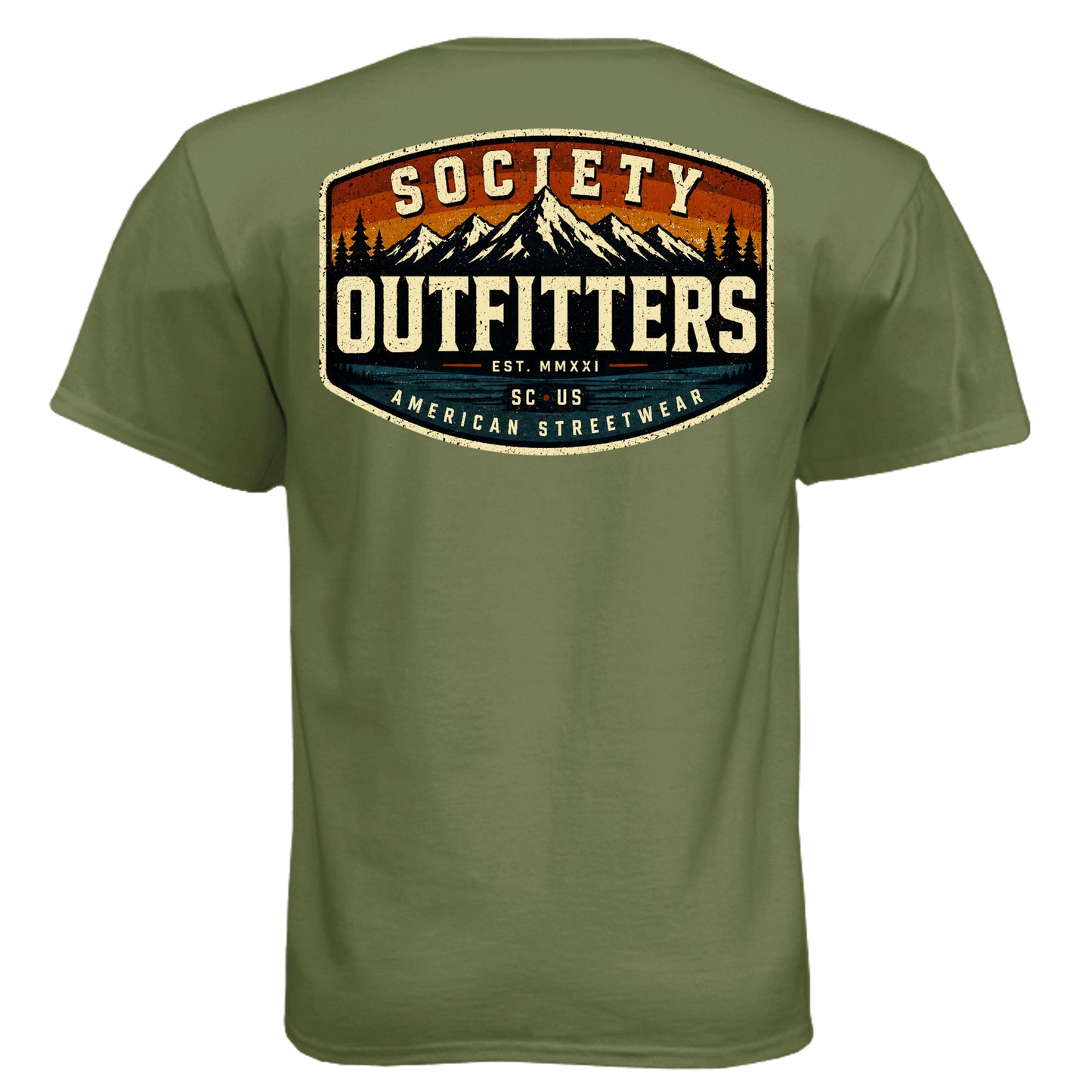 Military Green - N6210 - BACK