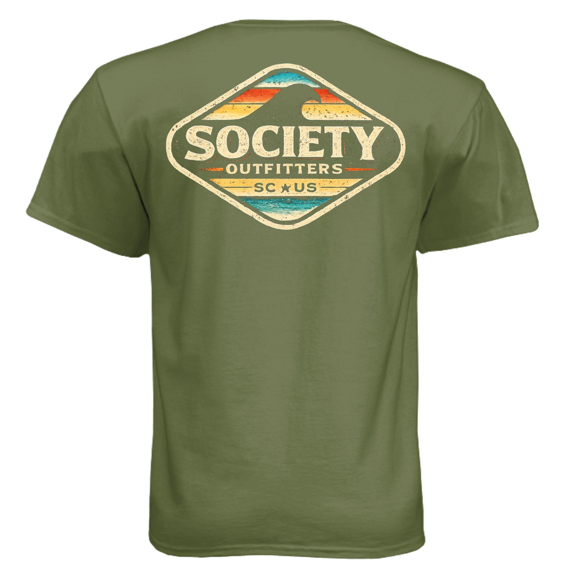Military Green - N6210 - BACK