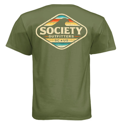 Military Green - N6210 - BACK