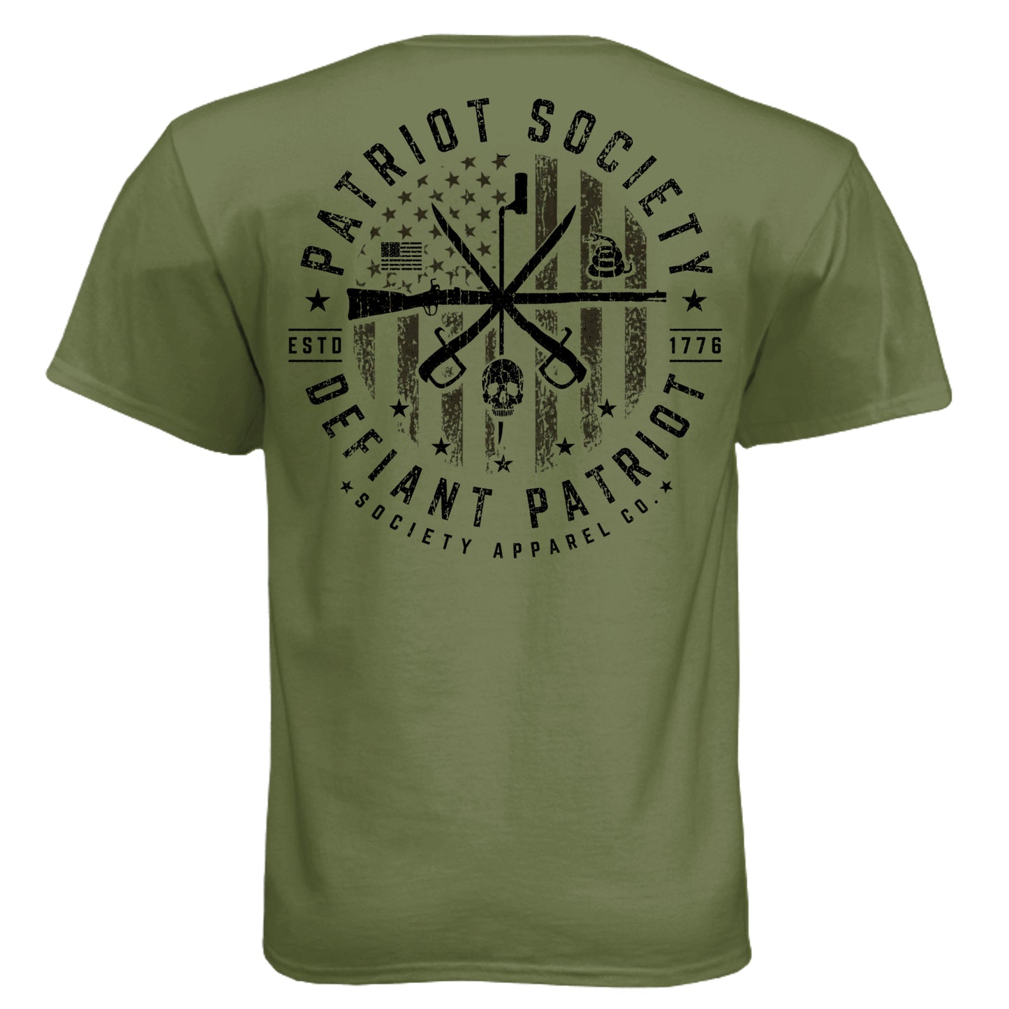 Military Green - N6210 - BACK