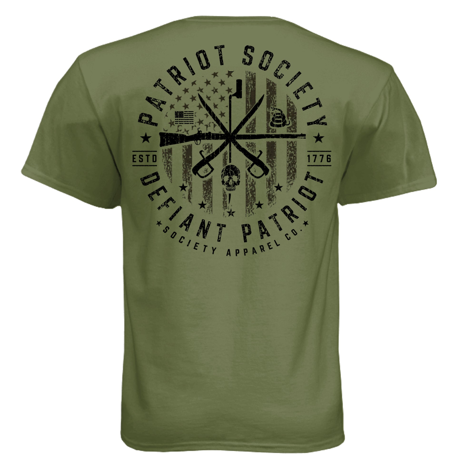 Military Green - N6210 - BACK
